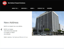Tablet Screenshot of basta.org